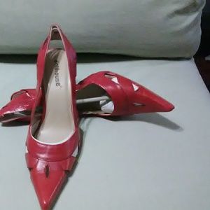 Red woman shoes